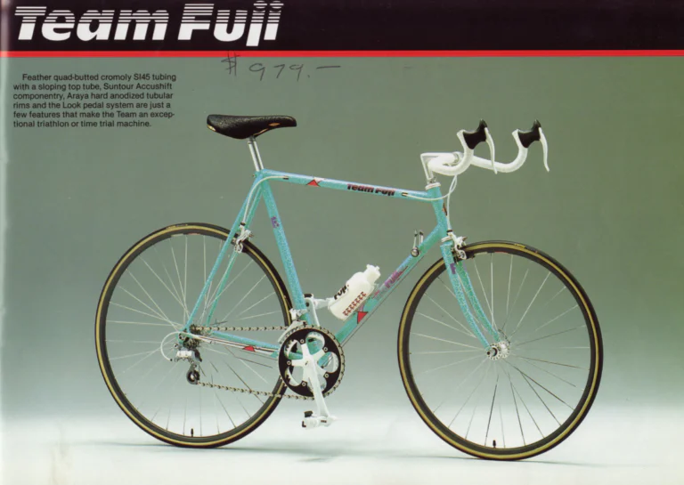 Fuji 1988 Catalog — Edition No. 18, Find Yourself on a Fuji, from the Titanium and Opus IV to the Cruizie — page 9 of 40