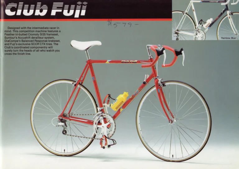Fuji 1988 Catalog — Edition No. 18, Find Yourself on a Fuji, from the Titanium and Opus IV to the Cruizie — page 11 of 40