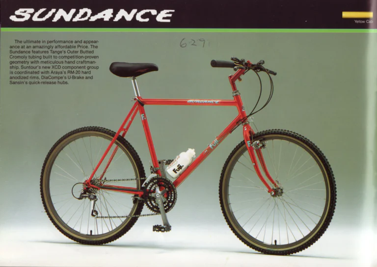 Fuji 1988 Catalog — Edition No. 18, Find Yourself on a Fuji, from the Titanium and Opus IV to the Cruizie — page 16 of 40