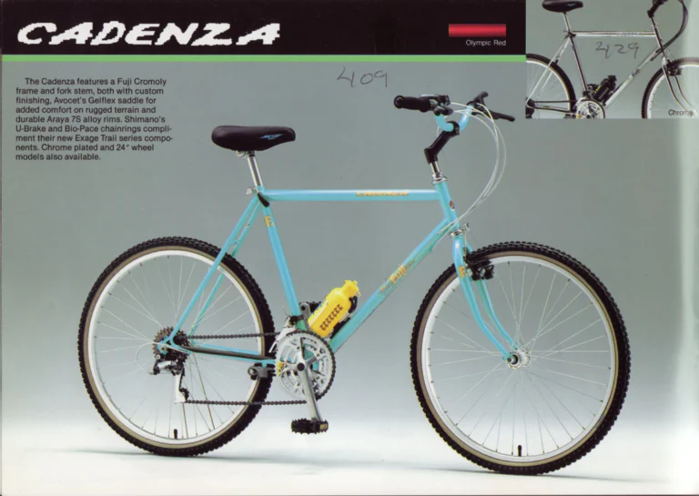 Fuji 1988 Catalog — Edition No. 18, Find Yourself on a Fuji, from the Titanium and Opus IV to the Cruizie — page 18 of 40