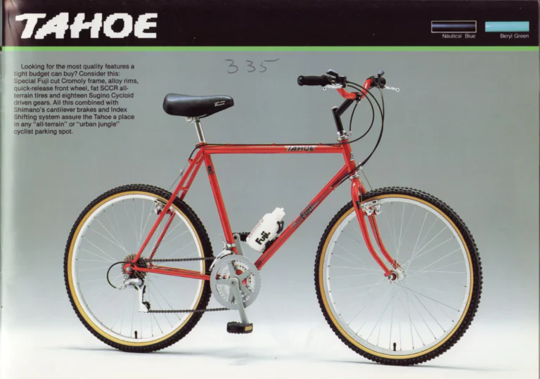 Fuji 1988 Catalog — Edition No. 18, Find Yourself on a Fuji, from the Titanium and Opus IV to the Cruizie — page 19 of 40