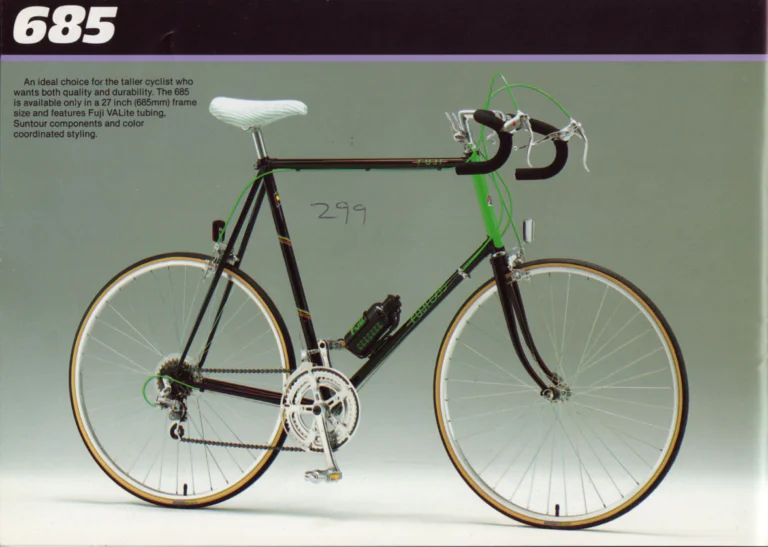 Fuji 1988 Catalog — Edition No. 18, Find Yourself on a Fuji, from the Titanium and Opus IV to the Cruizie — page 28 of 40