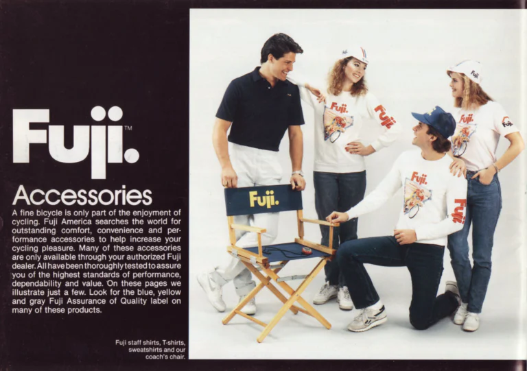 Fuji 1988 Catalog — Edition No. 18, Find Yourself on a Fuji, from the Titanium and Opus IV to the Cruizie — page 36 of 40
