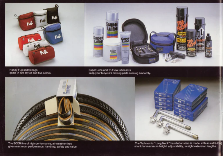 Fuji 1988 Catalog — Edition No. 18, Find Yourself on a Fuji, from the Titanium and Opus IV to the Cruizie — page 38 of 40