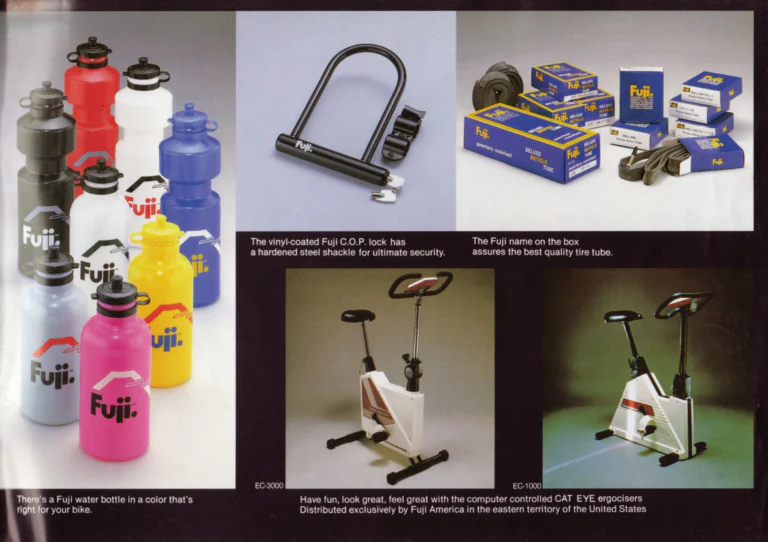 Fuji 1988 Catalog — Edition No. 18, Find Yourself on a Fuji, from the Titanium and Opus IV to the Cruizie — page 39 of 40