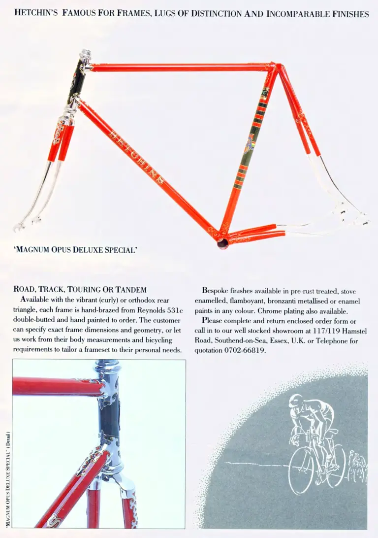 Hetchins 1988 Catalog — Magnum Opus, Novus Ductor and Scorpion Bonum Deluxe Specials, with the Southend Price List — page 3 of 5
