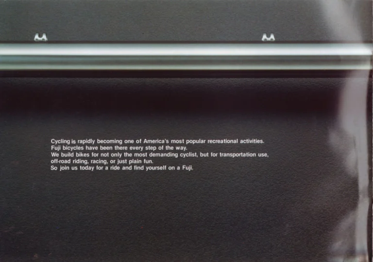 Fuji 1989 Catalog — Edition No. 19, Find Yourself on a Fuji, with Fuji America's History of Firsts — page 2 of 40