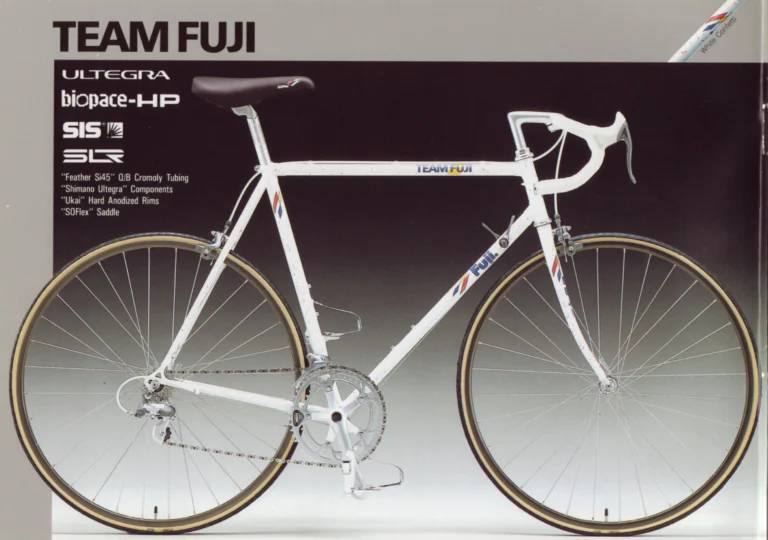 Fuji 1989 Catalog — Edition No. 19, Find Yourself on a Fuji, with Fuji America's History of Firsts — page 8 of 40