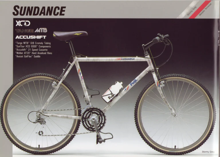 Fuji 1989 Catalog — Edition No. 19, Find Yourself on a Fuji, with Fuji America's History of Firsts — page 14 of 40