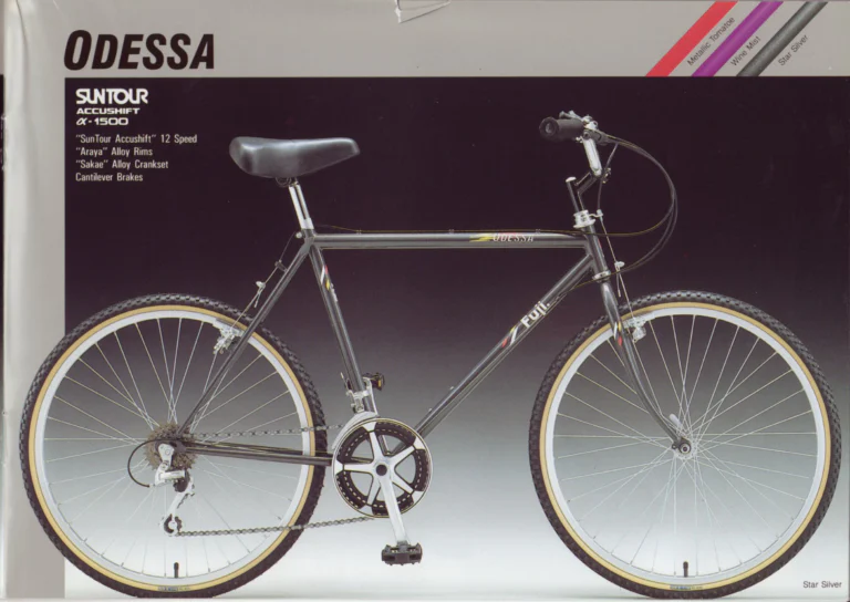 Fuji 1989 Catalog — Edition No. 19, Find Yourself on a Fuji, with Fuji America's History of Firsts — page 19 of 40