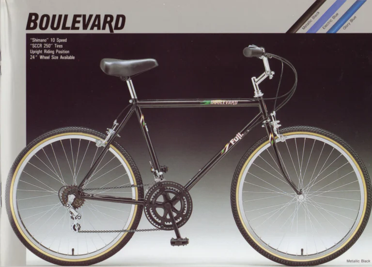 Fuji 1989 Catalog — Edition No. 19, Find Yourself on a Fuji, with Fuji America's History of Firsts — page 21 of 40