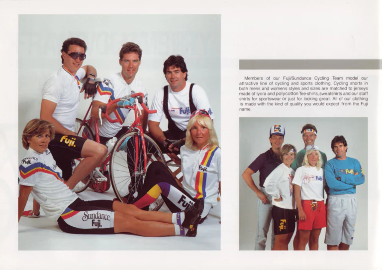 Fuji 1989 Catalog — Edition No. 19, Find Yourself on a Fuji, with Fuji America's History of Firsts — page 38 of 40