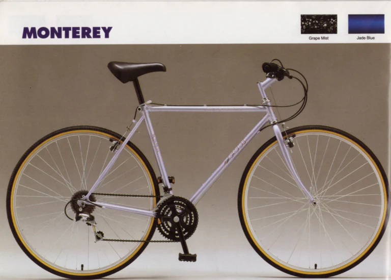 Fuji 1991 Catalog — Edition No. 21, F21: Fuji in Our 21st Year, from the Titanium Centaur to the Titanium Record — page 24 of 39