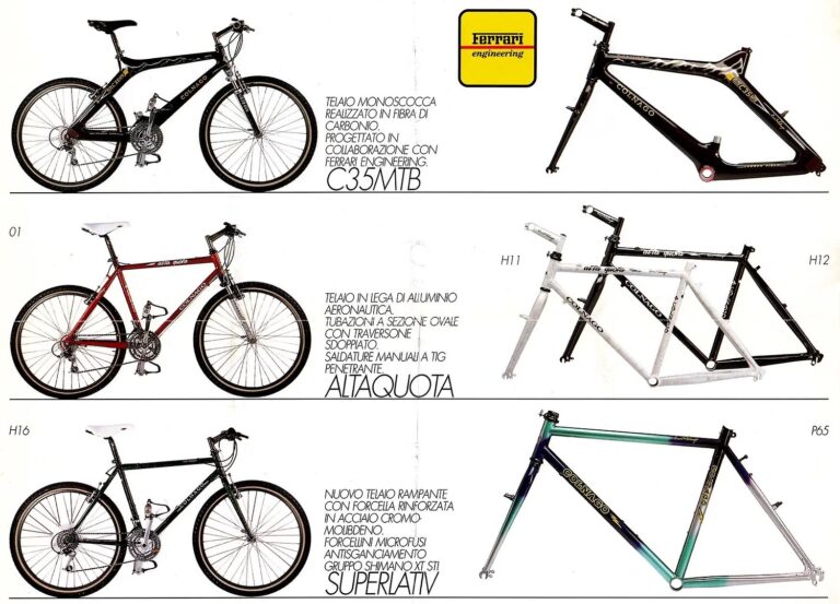 Colnago 1992 Catalog — C35 and Carbitubo, Master Più, Conic SLX and Super 91, the Mountain Bikes and Professional Equipment — page 5 of 8