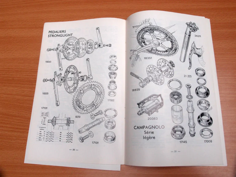 André Bertin Milremo Catalog (Undated, 1974 or Later) — Accessories, Spare Parts and Tubulars, Selected Pages — page 8 of 10
