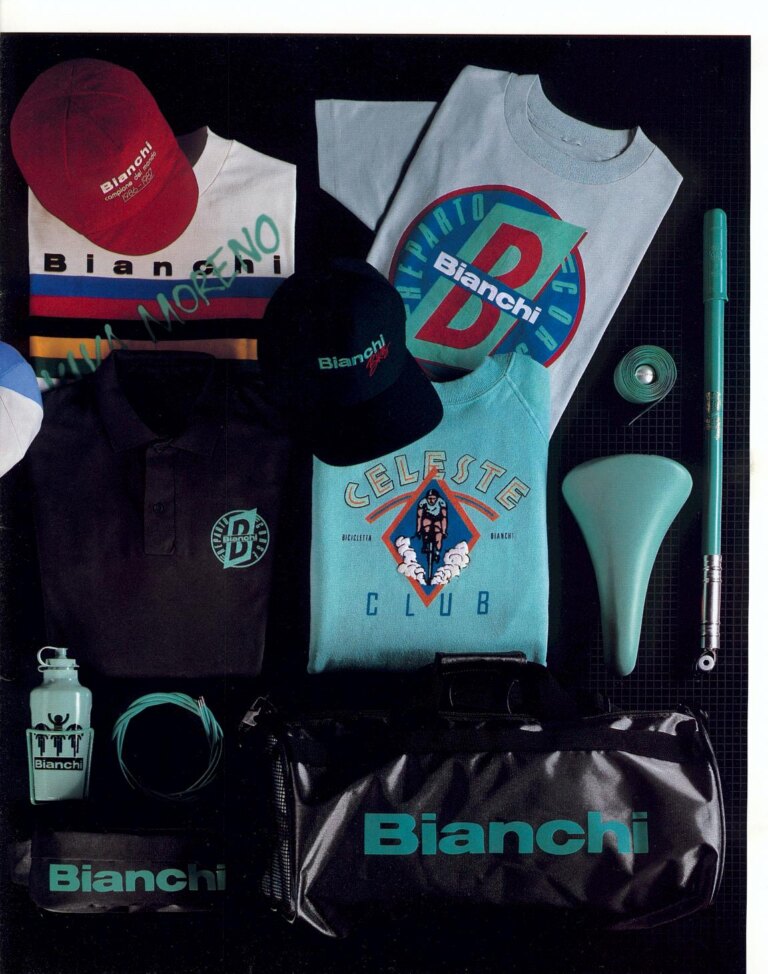 Bianchi Catalog (Undated, after 1987; Five Pages) — The C-4 Project, Mondiale, Super Leggera, Pista, Giro and Limited — page 5 of 5