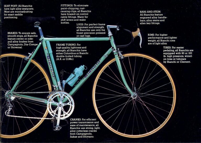 Bianchi Catalog for America (Undated, Nine Pages) — No Substitutes, Only Compromises: from the Nuovo Racing and Nuovo Touring to the Super Corsa and Super Pista — page 3 of 9