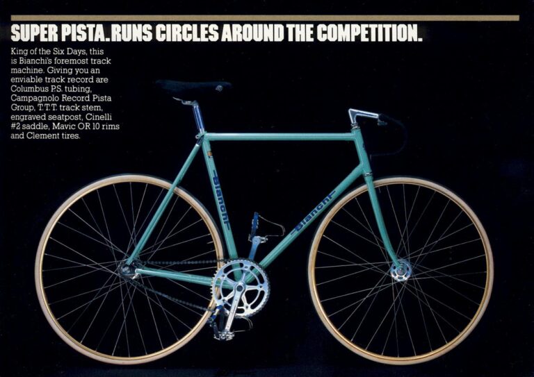 Bianchi Catalog for America (Undated, Nine Pages) — No Substitutes, Only Compromises: from the Nuovo Racing and Nuovo Touring to the Super Corsa and Super Pista — page 9 of 9