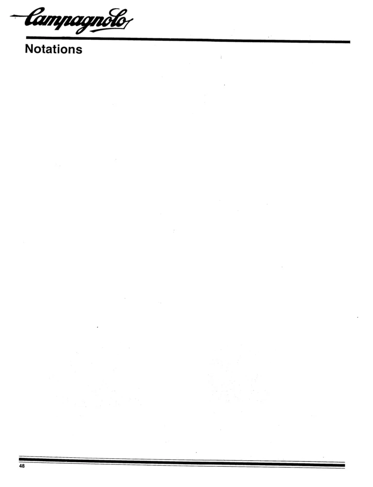 Campagnolo 1982 Catalog (United States) — Bicycle Components: the Super Record, Nuovo Record and Gran Sport Gruppos, BMX and the 1984 Olympics — page 47 of 48