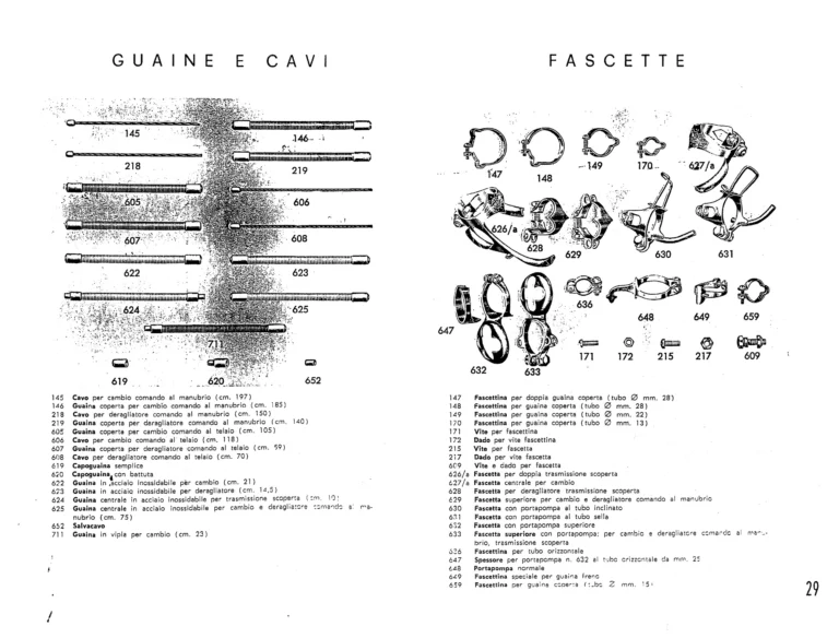 Campagnolo Catalog No. 15 of about 1967 — The Nuovo Record Gear, Valentino Super, Nuovo Sport and the Record Road and Track Groups — page 31 of 43
