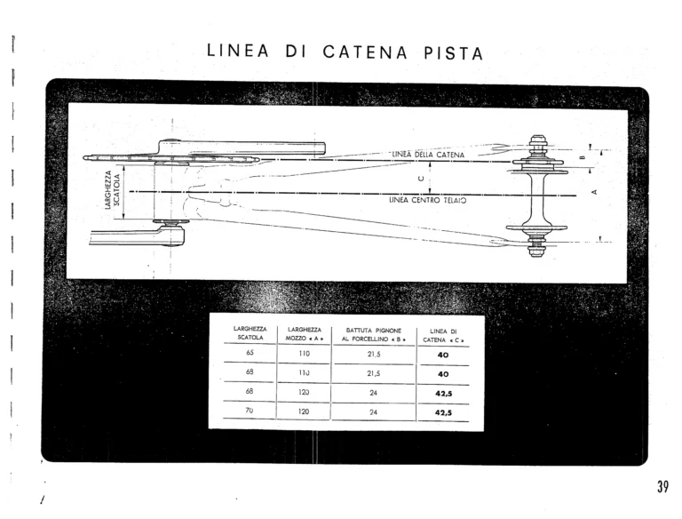 Campagnolo Catalog No. 15 of about 1967 — The Nuovo Record Gear, Valentino Super, Nuovo Sport and the Record Road and Track Groups — page 41 of 43