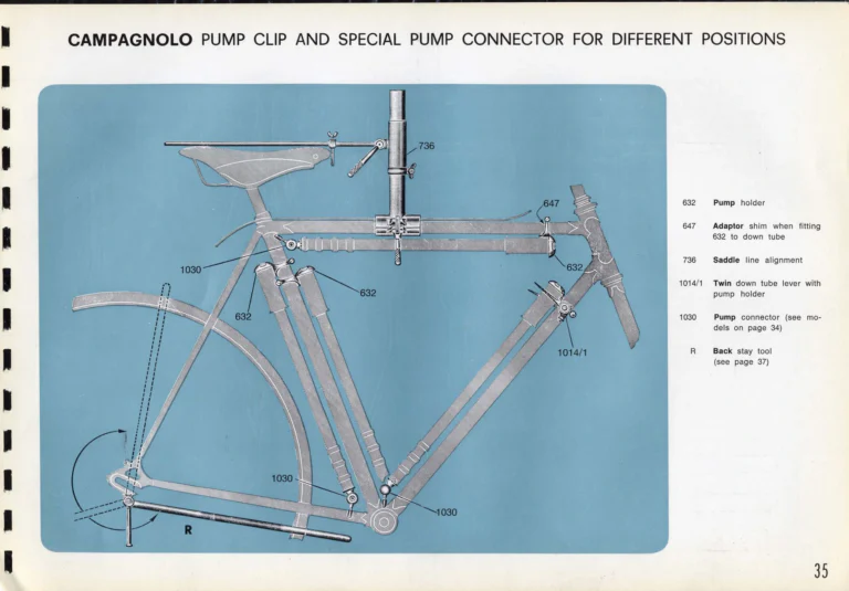 Campagnolo Catalogue No. 16 of about 1969, English Edition — Nuovo Record, Valentino Extra and Sport Extra Gears and the Record Sidepull Brakes — page 37 of 45