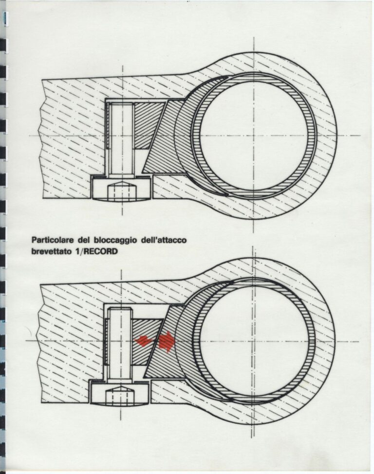 Cinelli Catalog — The Supercorsa Bicycle, Handlebars and Stems, Unicanitor Saddles and the M-71 Pedal — page 17 of 49