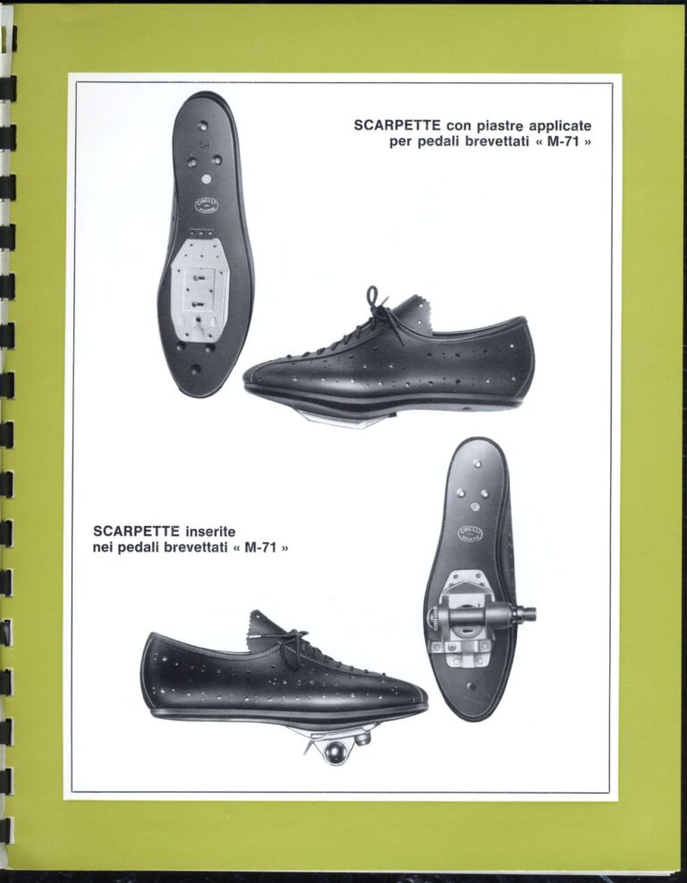 Cinelli Catalog — The Supercorsa Bicycle, Handlebars and Stems, Unicanitor Saddles and the M-71 Pedal — page 47 of 49