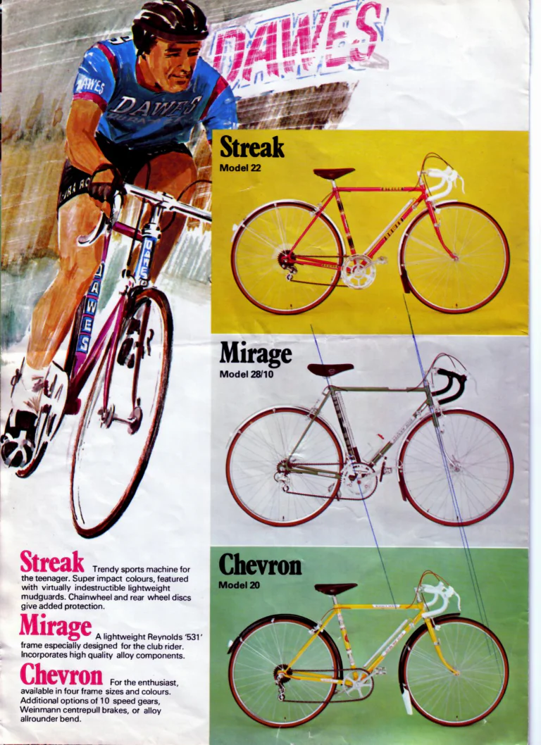 Dawes Catalog (Undated) — Get Your Pleasure out of Dawes: Kingpin, Flair, Double Five, Flambeau, Fleur, Galaxy, Star Celeste, Streak, Mirage and Chevron, with the Specification — page 6 of 8