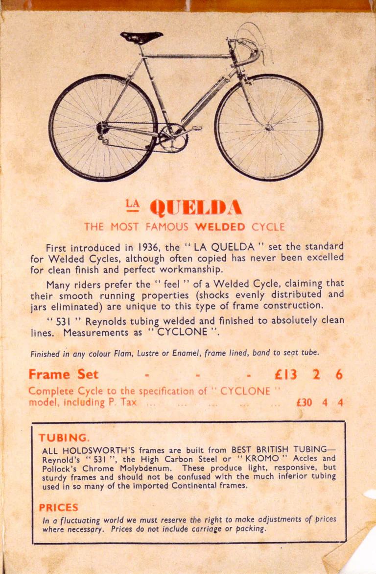 Holdsworth 1954 Catalog — Sandy Holdsworth Presents: the Typhoon, La Quelda, Hurricane, Tornado, Cyclone, Zephyr, Monsoon and Whirlwind — page 3 of 12