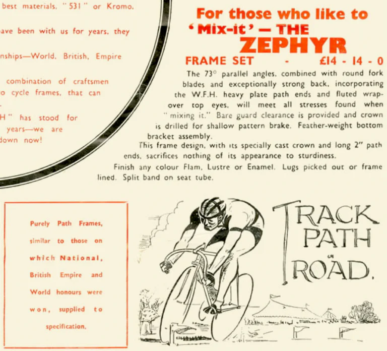 Holdsworth 1957 Catalog — The Mark of Quality: the Typhoon, Cyclone, Monsoon, Zephyr, Hurricane and Whirlwind, with Five Reasons to Select a Holdsworth — page 6 of 10