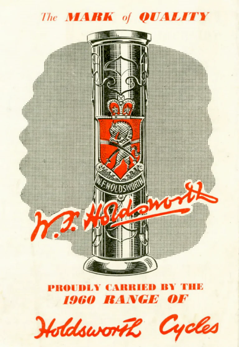 Holdsworth 1960 Catalog — The Mark of Quality: the Cyclone, Zephyr, Hurricane and Monsoon, the Tricycle Conversion Set and Extra Items to Standard — page 1 of 9