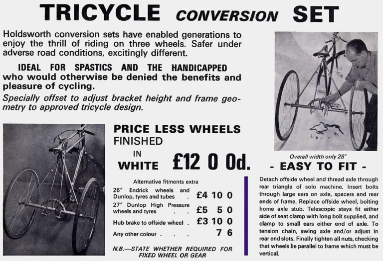 Holdsworth 1968 Catalog — Handbuilt Perfection: the Cyclone, Mistral, Super Mistral, Fastback, Continental and Typhoon — page 10 of 11