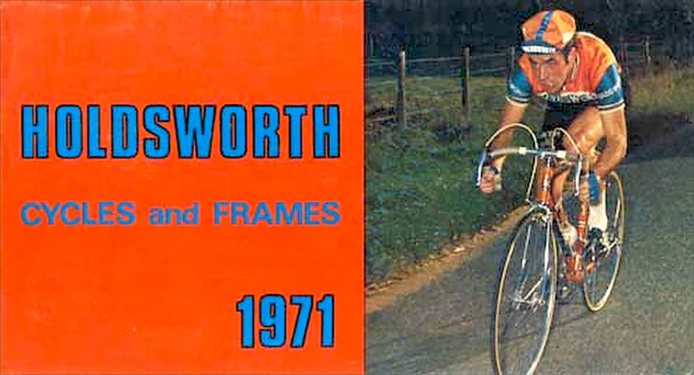 Holdsworth 1971 Catalog — Cycles and Frames: the Cyclone, Equipe, Mistral, Super Mistral, Fastback, Record and the Professional Team Models — page 1 of 9