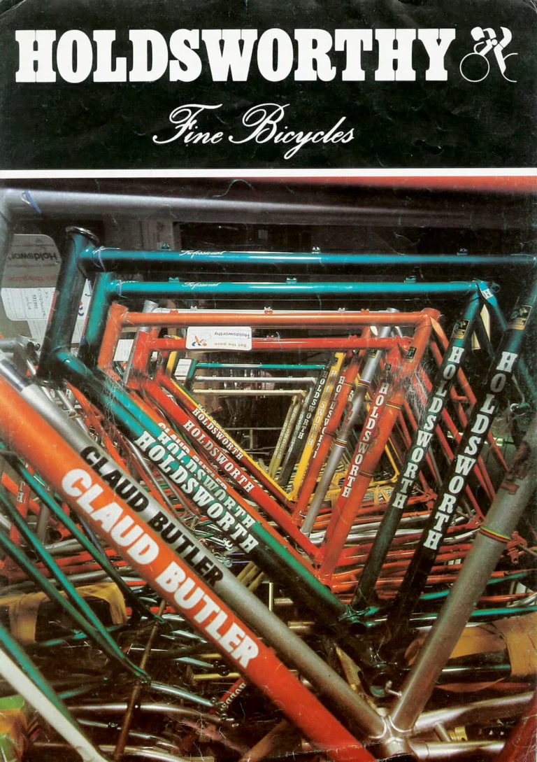 Holdsworth 1981 Catalog — Holdsworthy Fine Bicycles: the Elan, Mistral, Mystique, Special and the Professional Racing Range — page 1 of 7