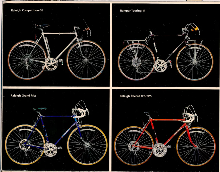 Raleigh Catalog — Raleigh Bicycles, Rampar Bicycles, Parts and Accessories (United States) — page 4 of 17