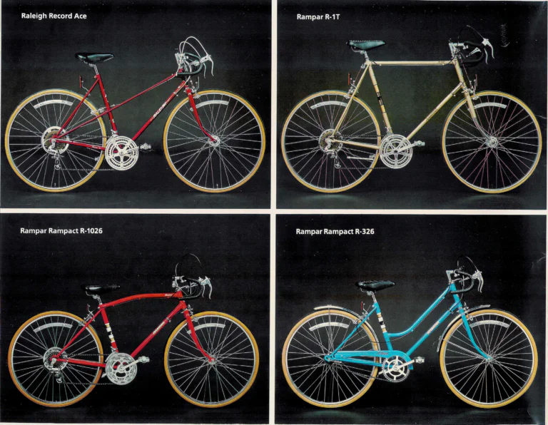 Raleigh Catalog — Raleigh Bicycles, Rampar Bicycles, Parts and Accessories (United States) — page 6 of 17