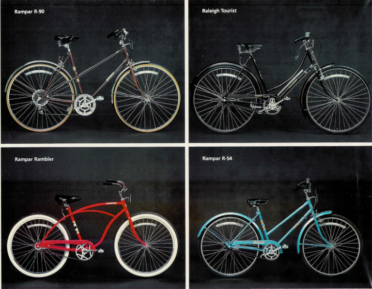Raleigh Catalog — Raleigh Bicycles, Rampar Bicycles, Parts and Accessories (United States) — page 10 of 17