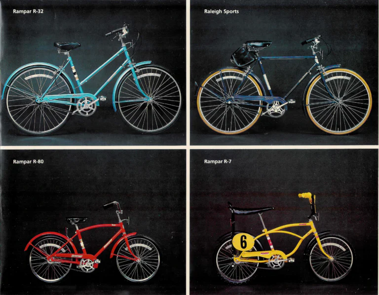 Raleigh Catalog — Raleigh Bicycles, Rampar Bicycles, Parts and Accessories (United States) — page 12 of 17