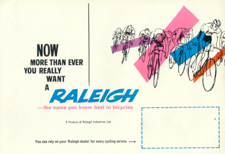 Raleigh Catalog — The Speed Range: Gran Sport, Sprite and Blue Streak Mark II — page 12 of 12