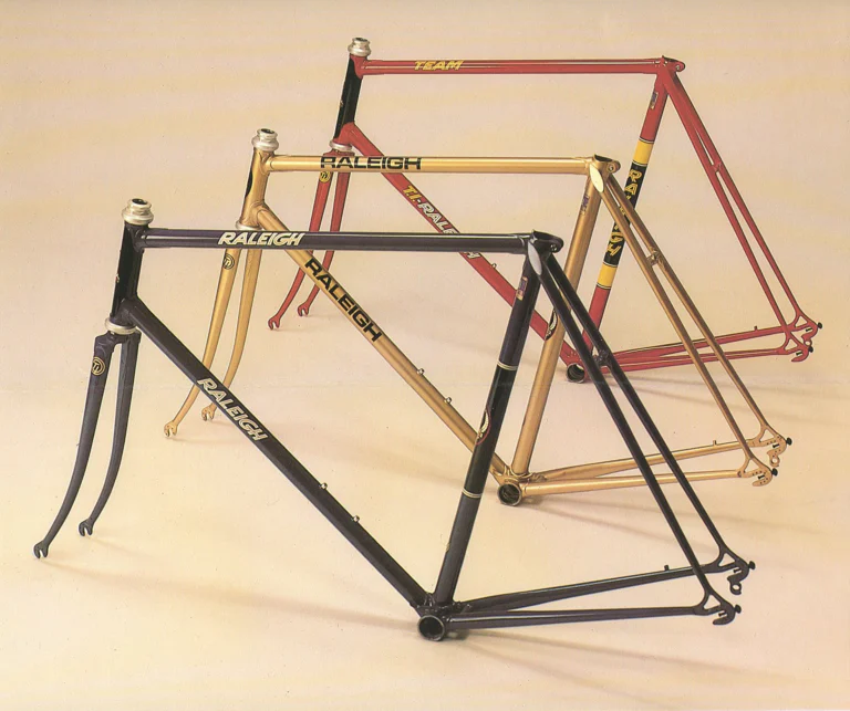 Raleigh Catalog — Team Raleigh Professional Framesets (United States) — page 3 of 5