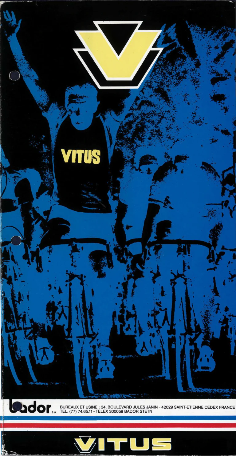 Vitus 979 Duralinox Brochure — Frames, Fork, Accessories and Vitus Plus Carbone — page 1 of 6